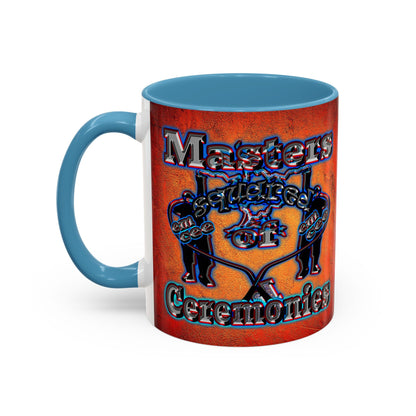 em cee squared - Accent Mug (burnt orange)