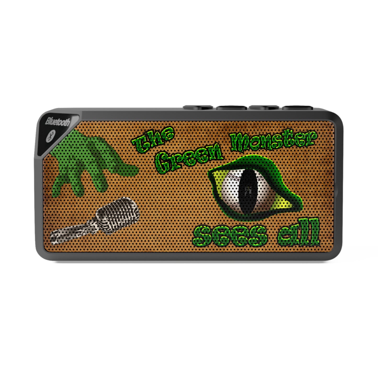 green monster - Jabba Bluetooth Speaker (brown papyrus)