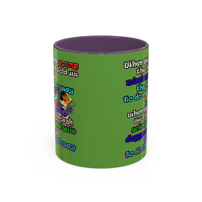 doggystyle - Accent Mug (green)