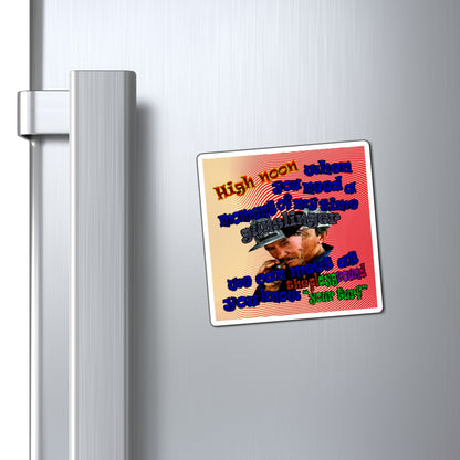 high noon - Magnets - (yellow-orange wave)