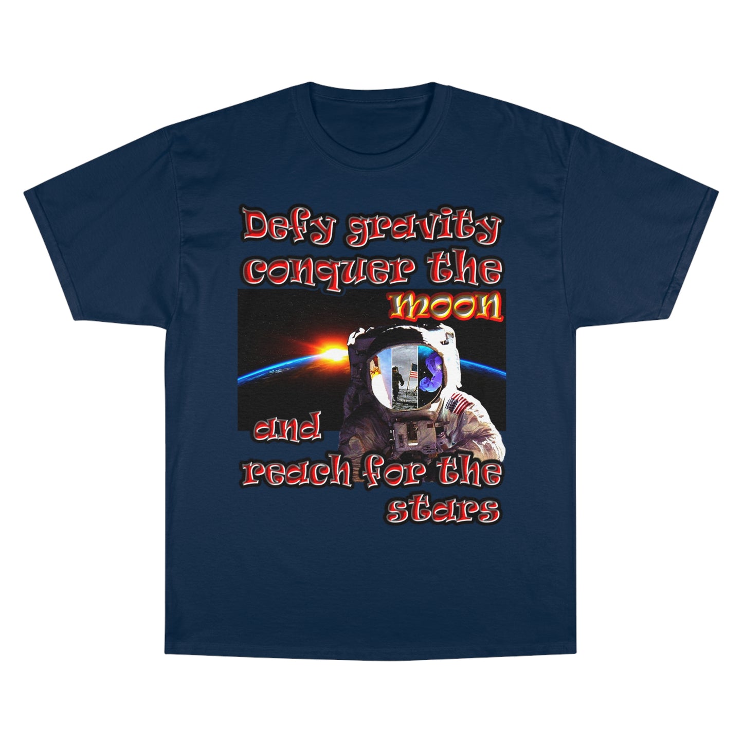 defy conquer reach - Champion T-Shirt