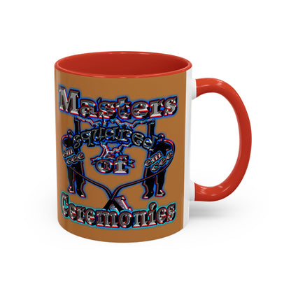 em cee squared - Accent Mug (light brown)