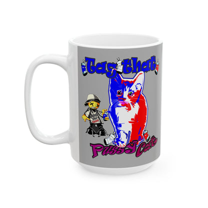 tag that - White Mug (light grey)