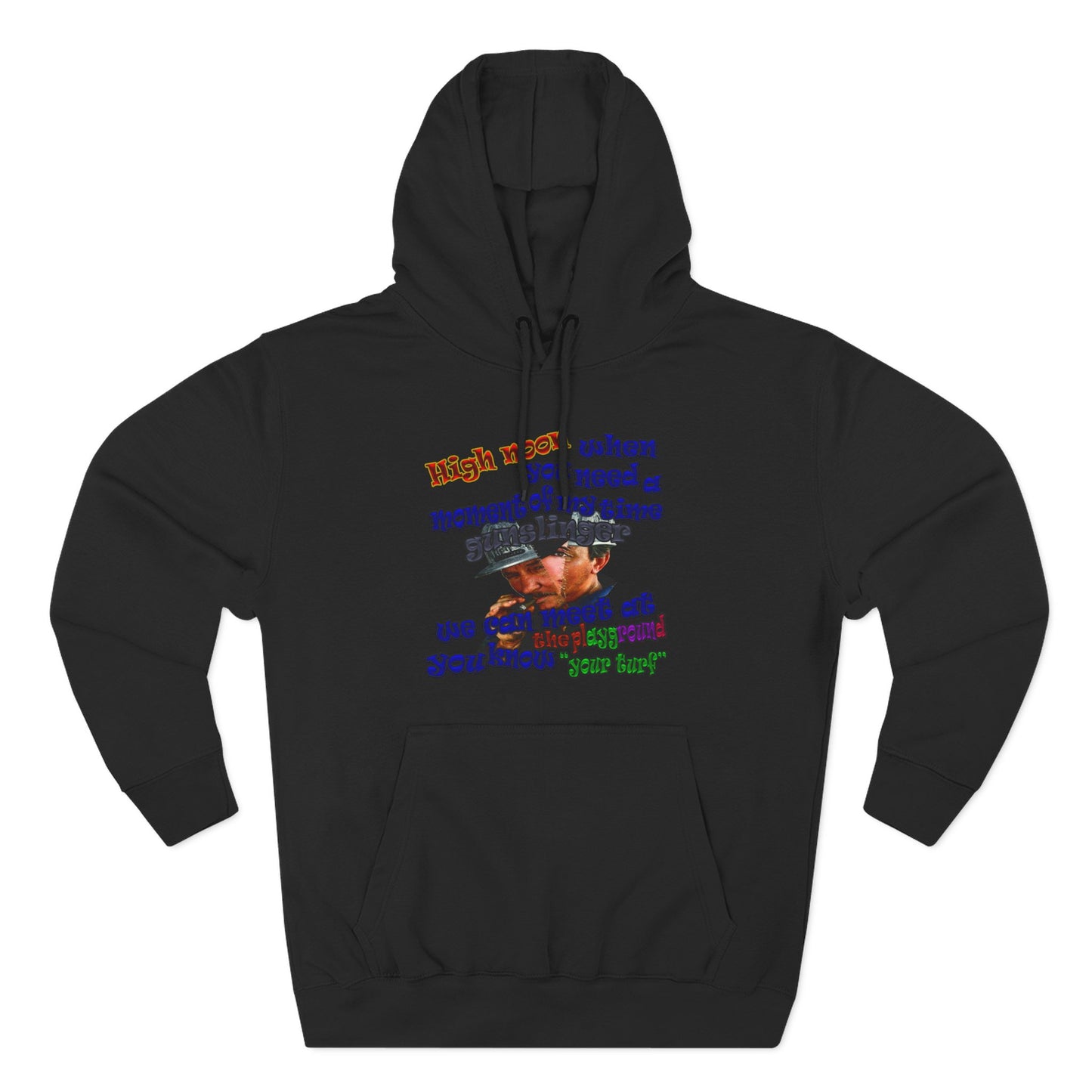 high noon - Three-Panel Fleece Hoodie