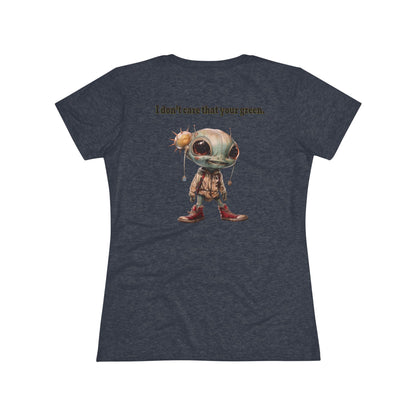 I don't care that your grey - Women's Triblend Tee