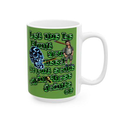 og - White Mug (green)