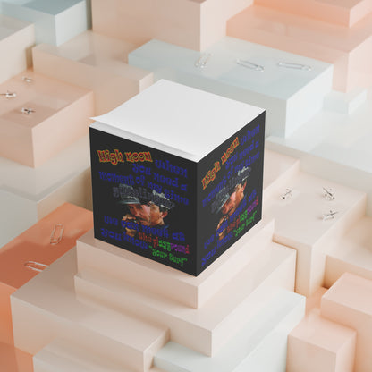 high noon - note cube (black)