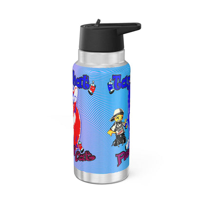 tag that - Gator Tumbler, 32oz  (light blue-purple wave)