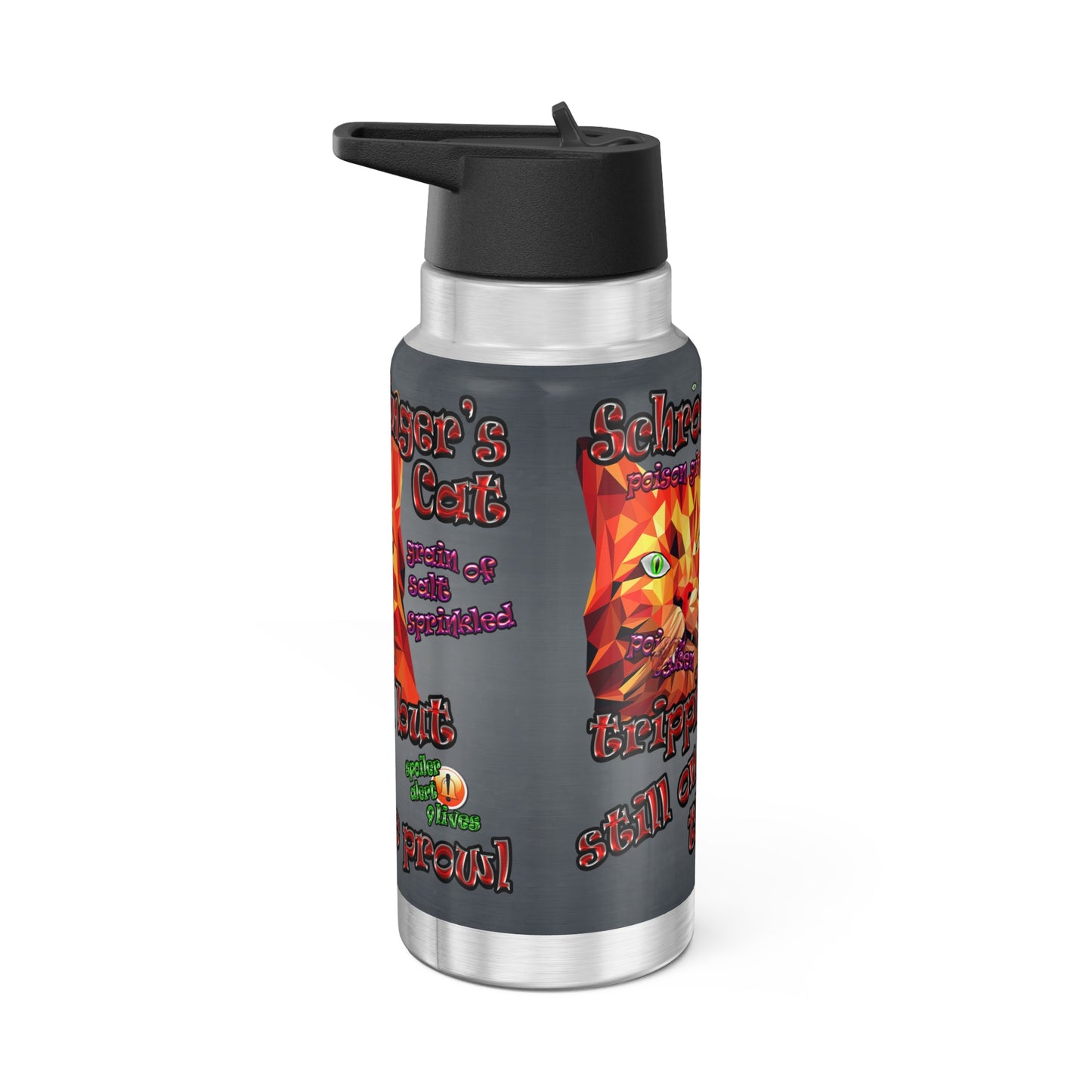 schrodinger's cat - Gator Tumbler, 32oz  (grey-light grey)