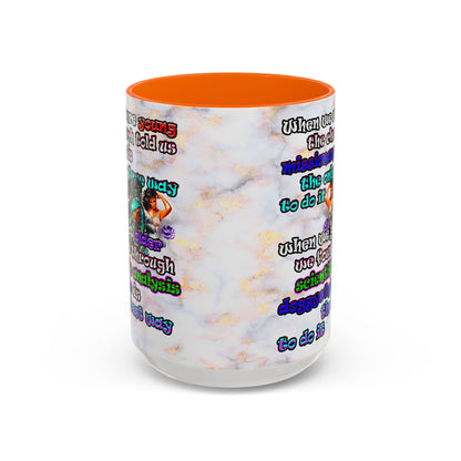 doggystyle - Accent Mug (white marble)