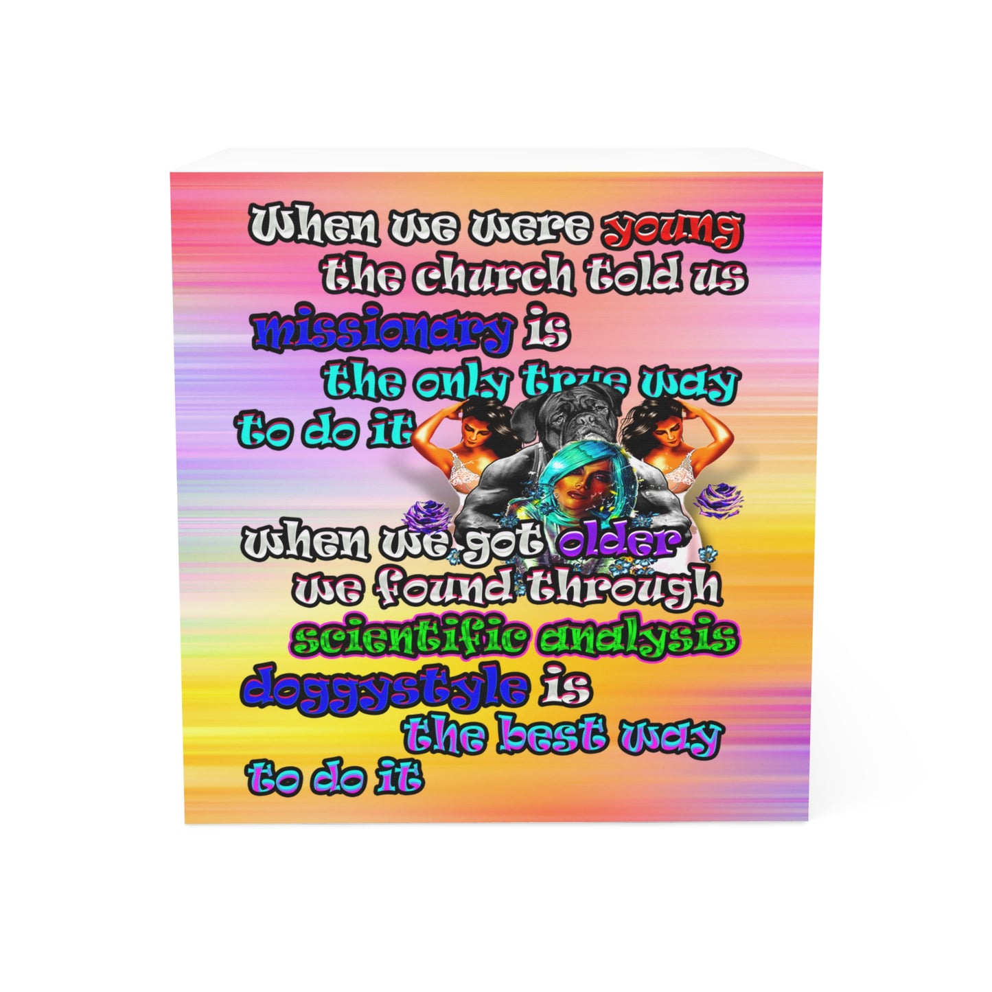 doggystyle - note cube (color blur)