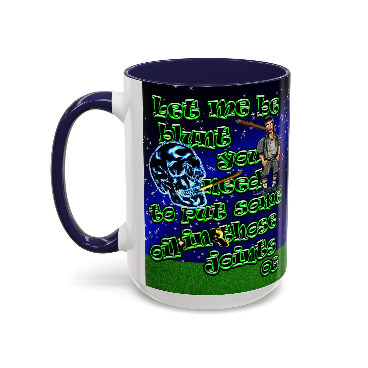 og - Accent Mug ('snoops' background)