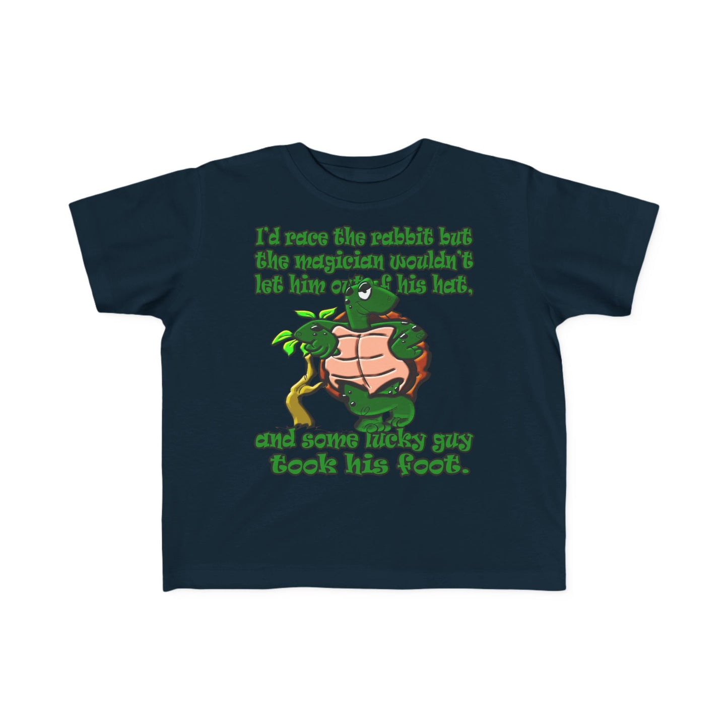 turtle race - Toddler's Fine Jersey Tee