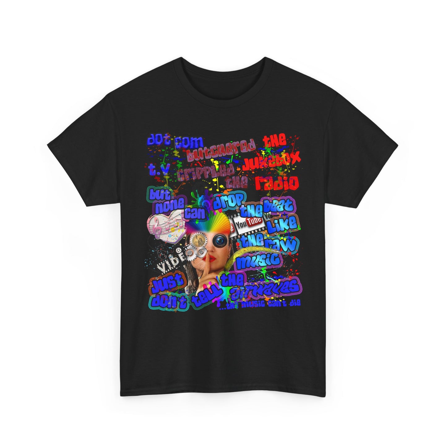 drop the beat - Unisex Heavy Cotton Tee