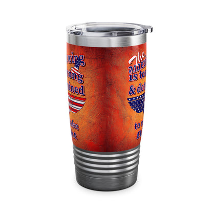american wing - Ringneck Tumbler, 20oz (burnt orange)