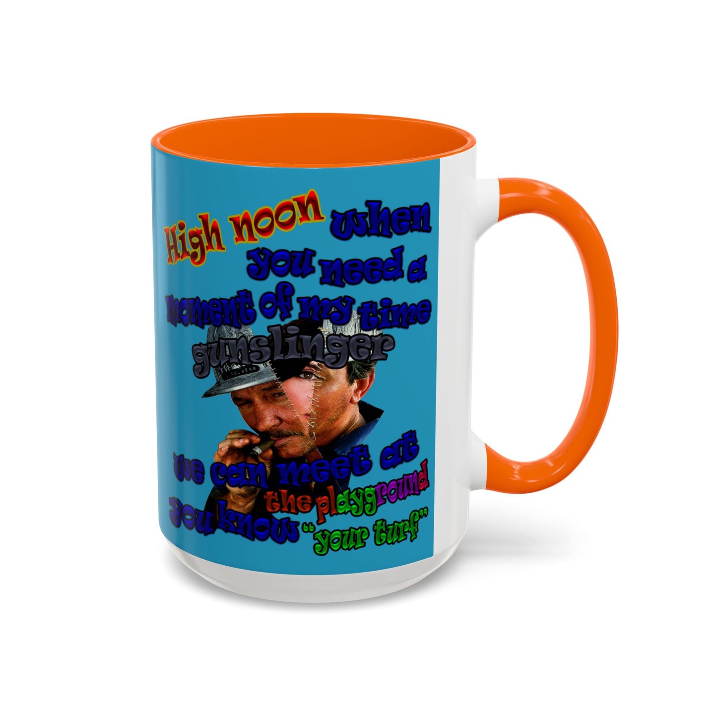 high noon - Accent Mug (turquoise)