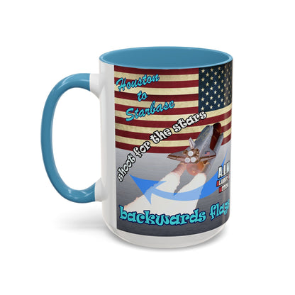 shoot for the stars - Accent Mug (brushed nickel)