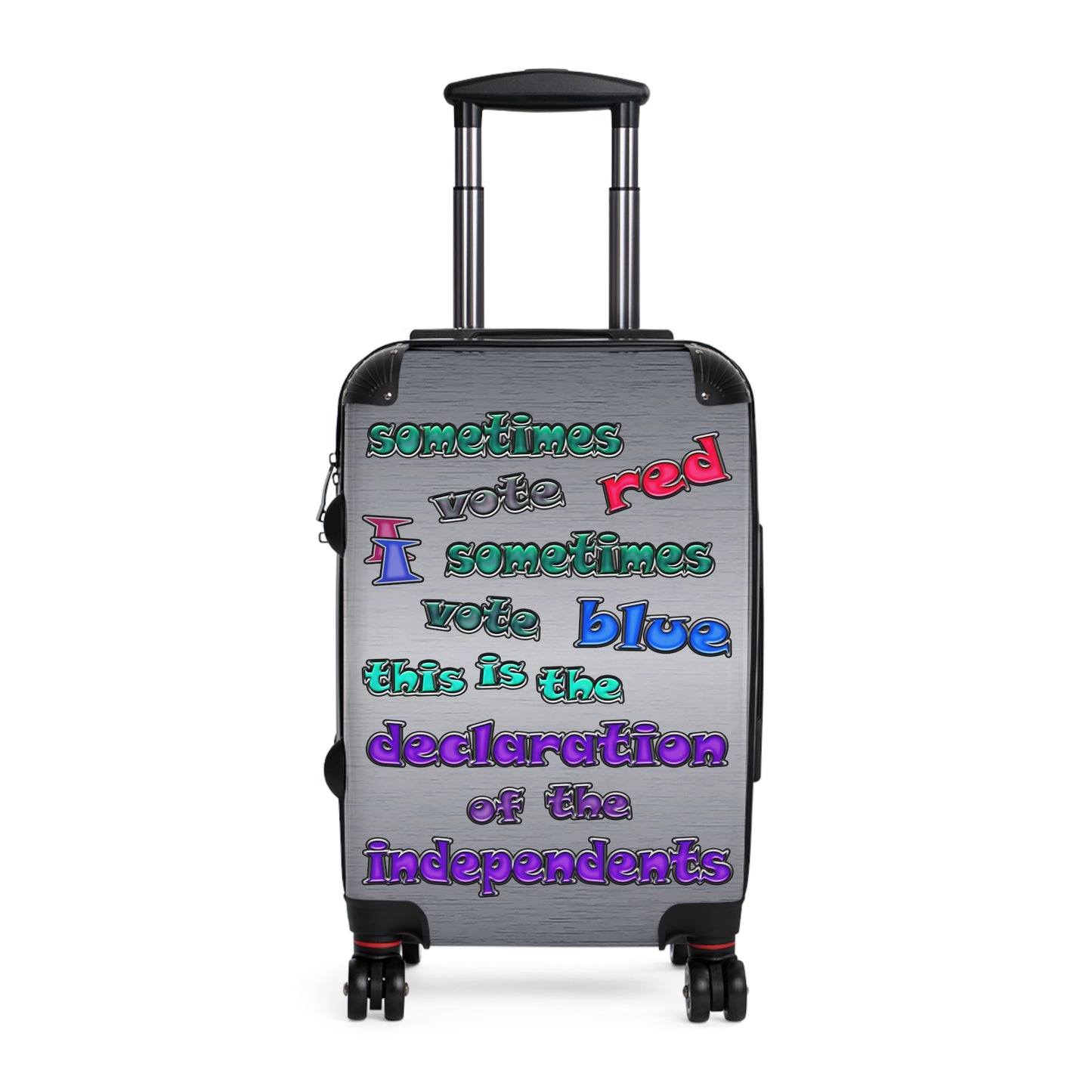 declaration of the independents - Suitcase (brushed nickel)