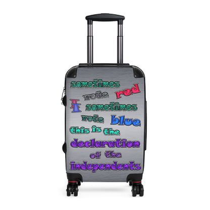 declaration of the independents - Suitcase (brushed nickel)