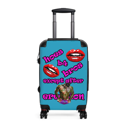 hoes b4 bros - Suitcase (turquoise)