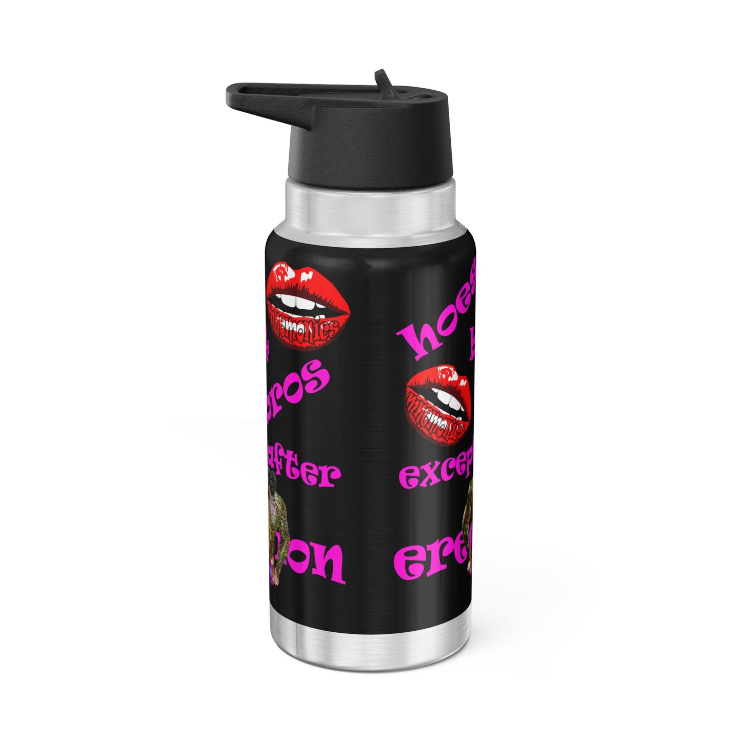 hoes b4 bros - Gator Tumbler, 32oz (black)