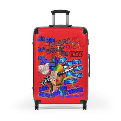 drop the beat - Suitcase (red)