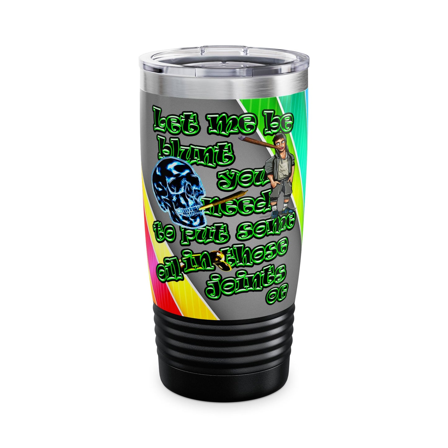 og - Ringneck Tumbler, 20oz (rainbow split)