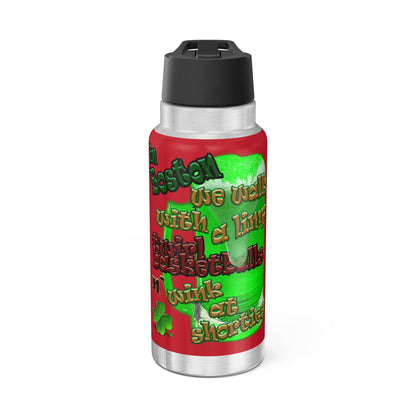 celtics logo - Gator Tumbler, 32oz (dark red)
