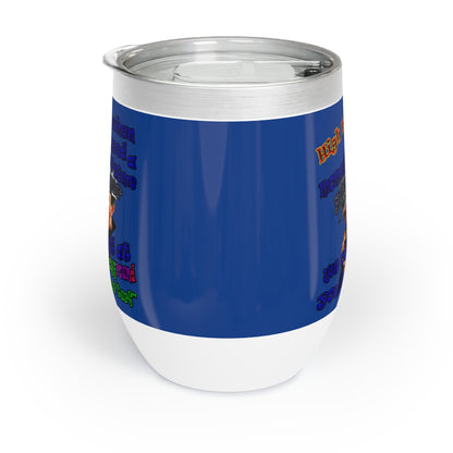 high noon - Chill Wine Tumbler (dark blue)