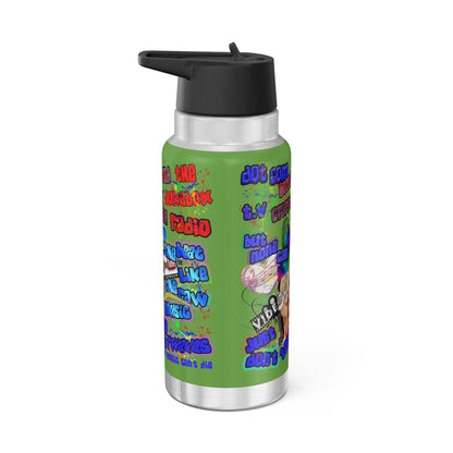 drop the beat - Gator Tumbler, 32oz (green)