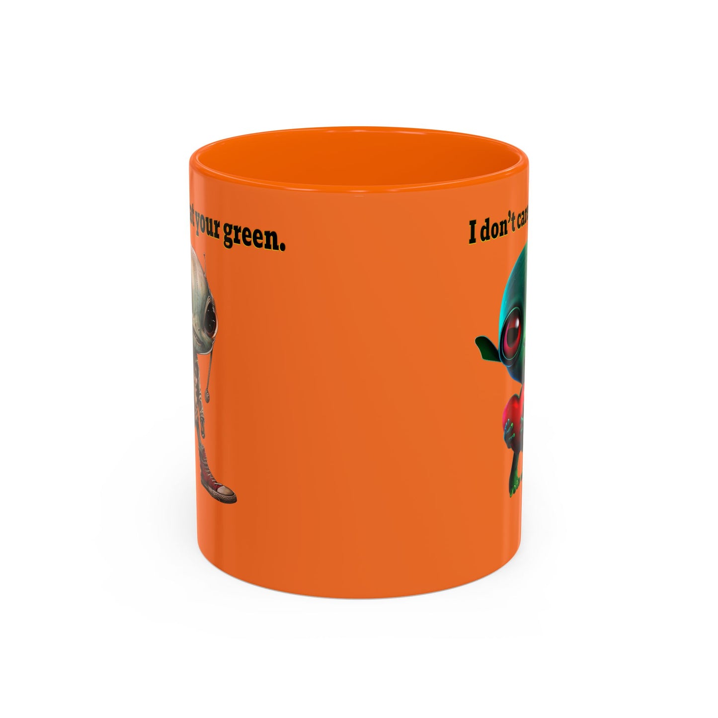 I don't care that your grey - Accent Mug (crusta)