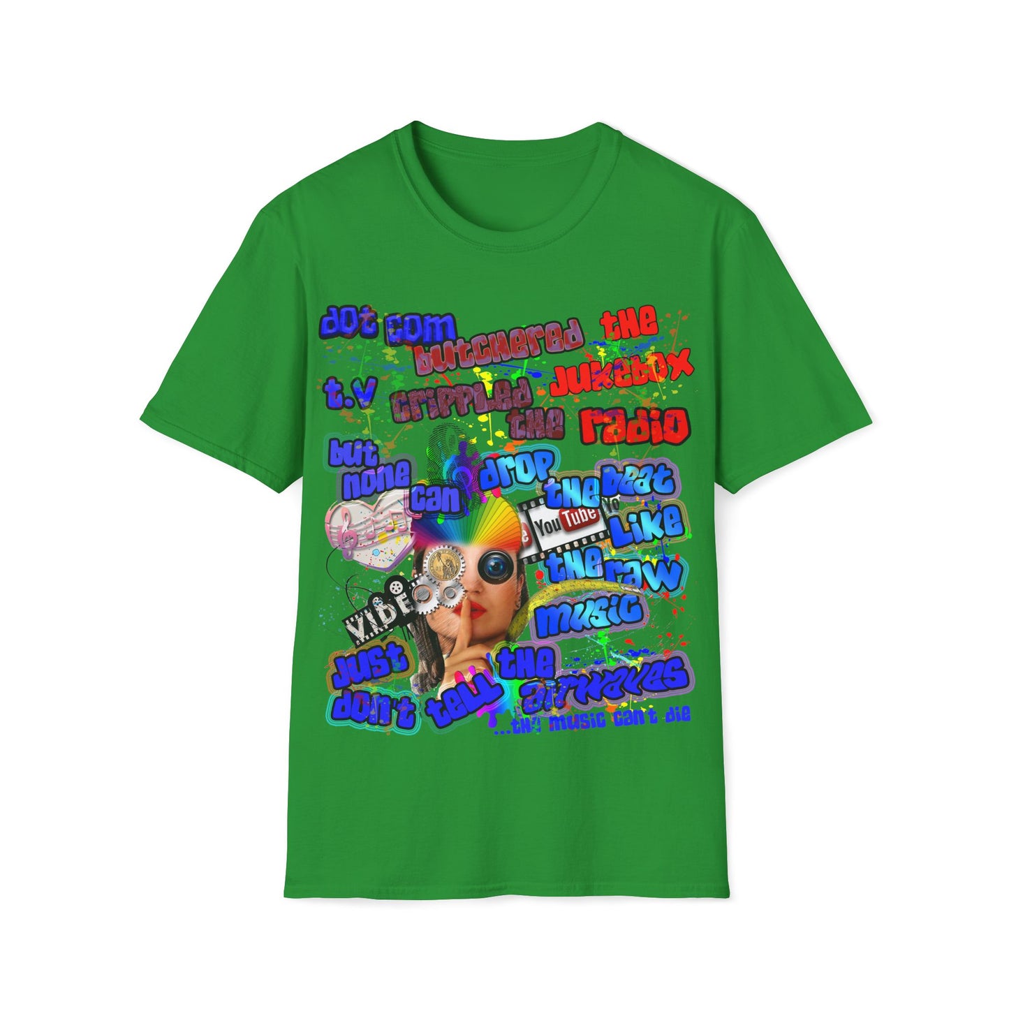 drop the beat - Unisex Softstyle T-Shirt