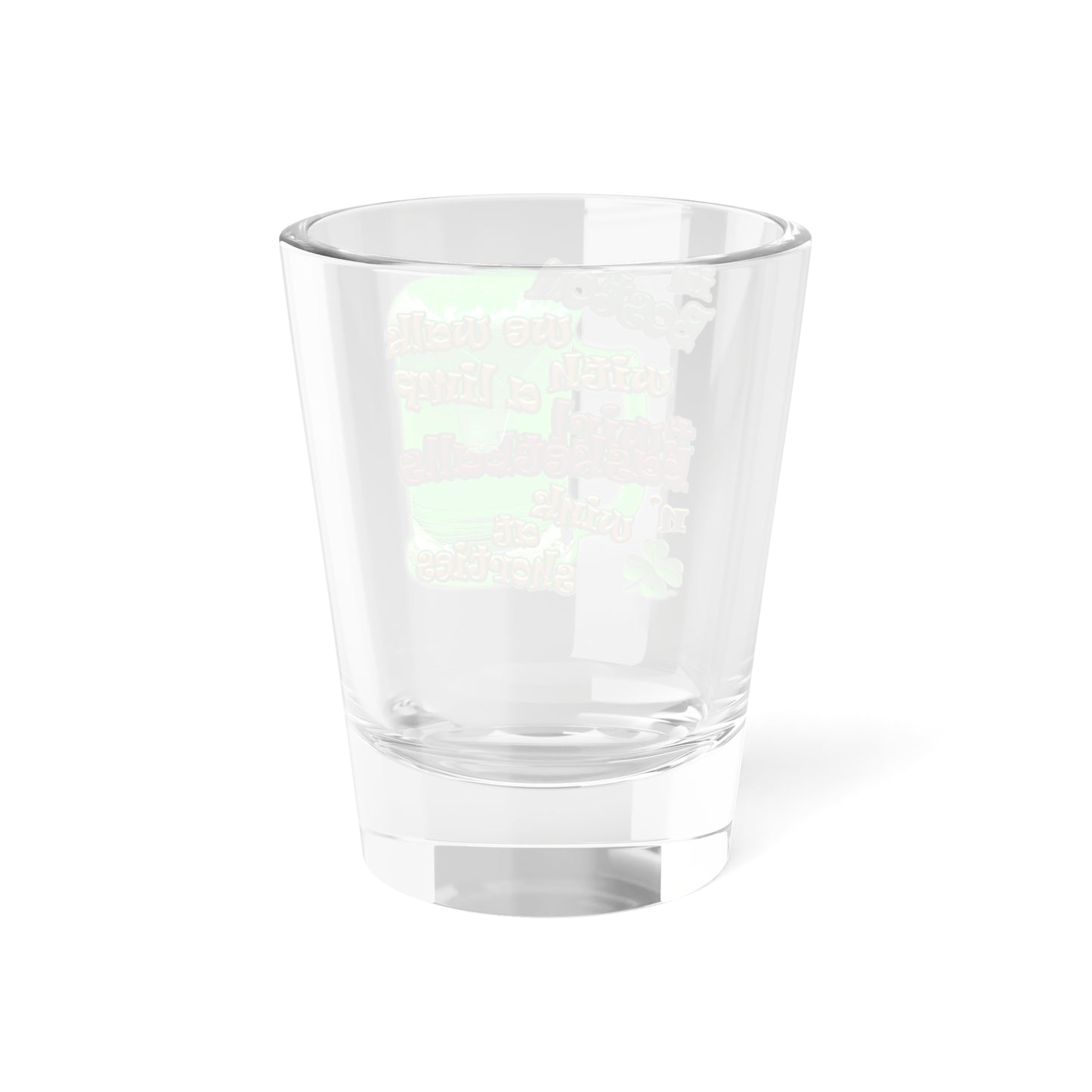 celtics logo - Shot Glass
