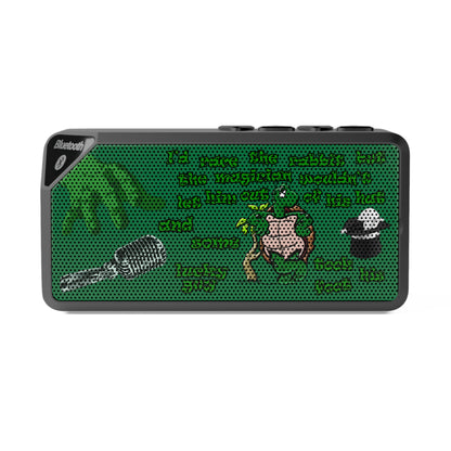 turtle race - Jabba Bluetooth Speaker (dark green)