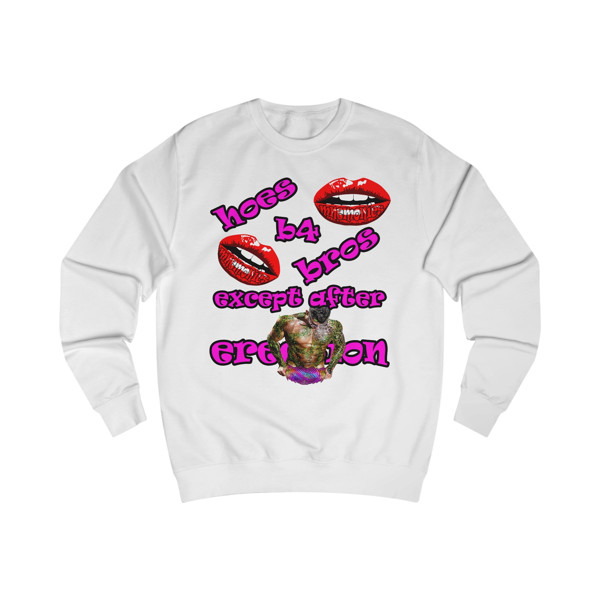 hoes b4 bros - Men's Sweatshirt
