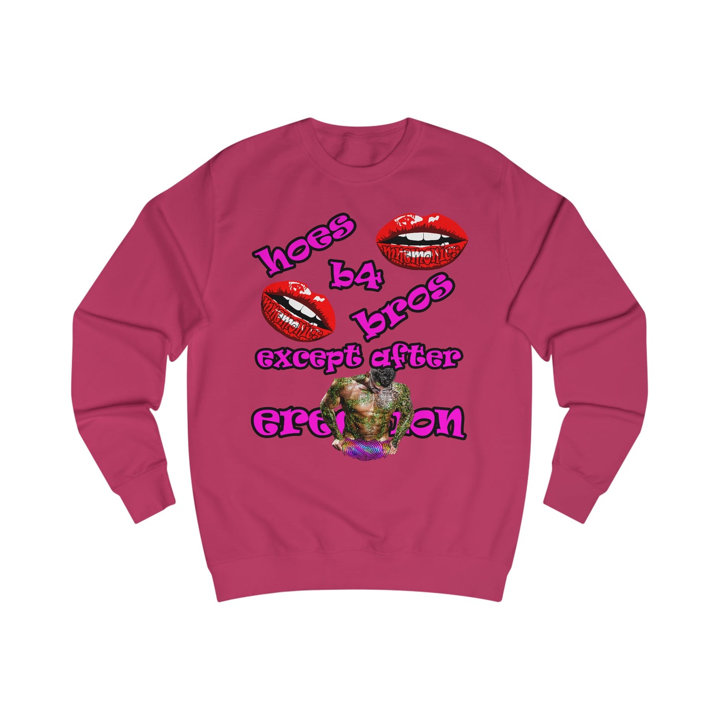 hoes b4 bros - Men's Sweatshirt