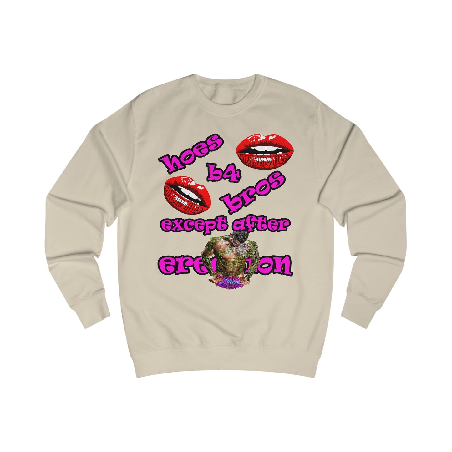 hoes b4 bros - Men's Sweatshirt