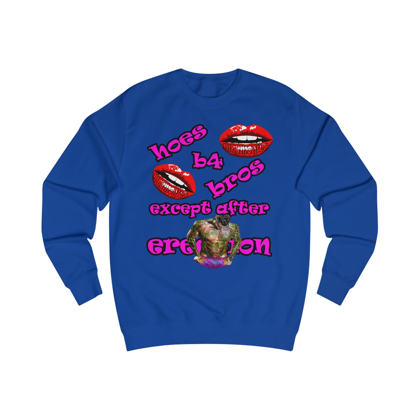 hoes b4 bros - Men's Sweatshirt
