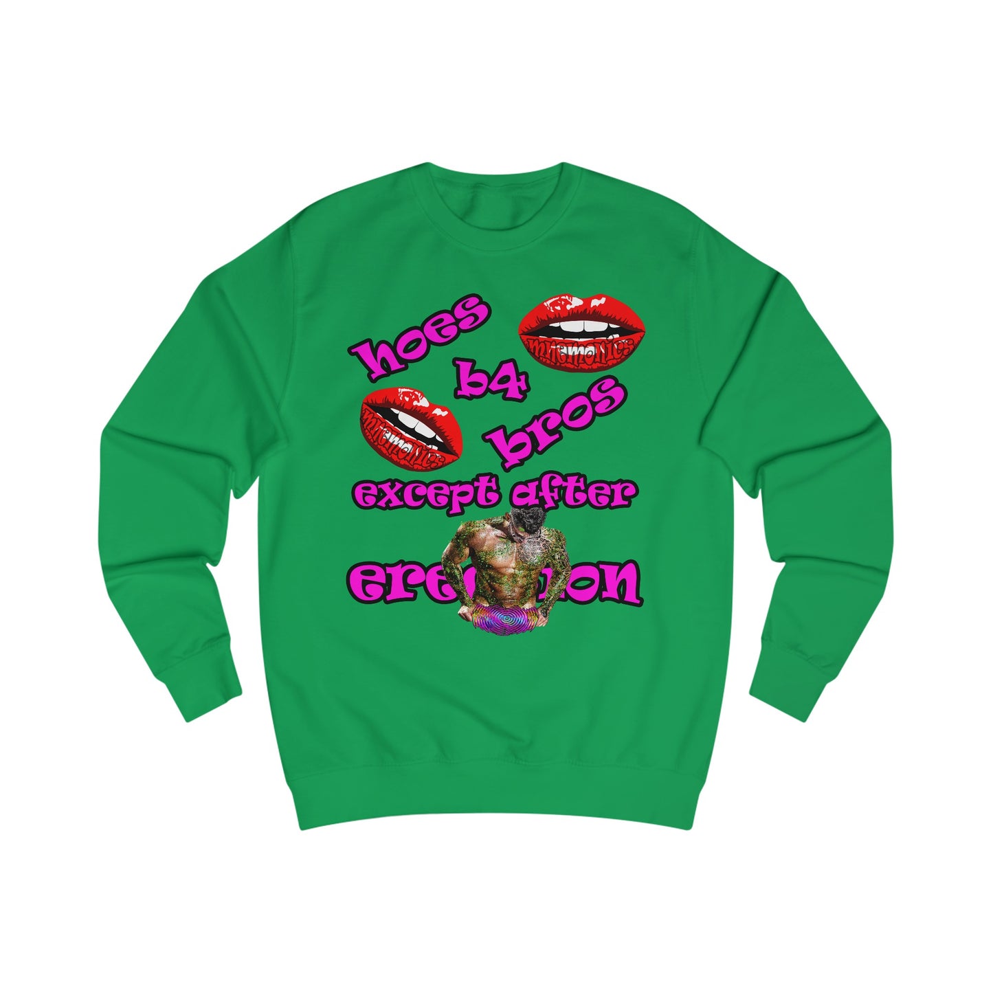 hoes b4 bros - Men's Sweatshirt