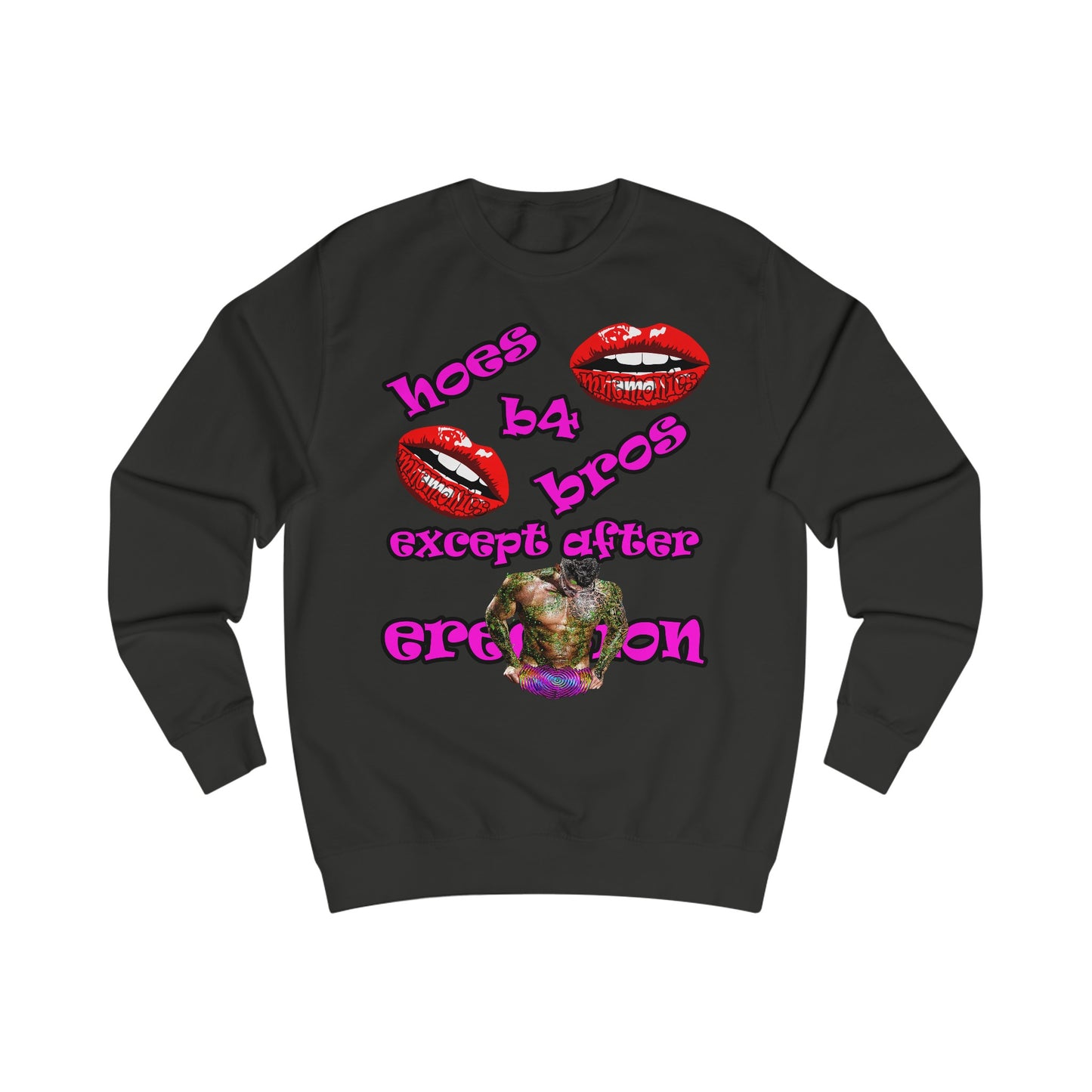 hoes b4 bros - Men's Sweatshirt