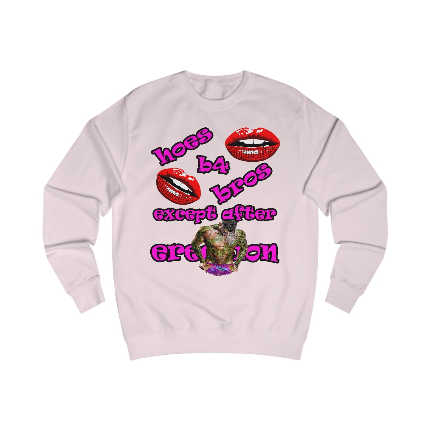 hoes b4 bros - Men's Sweatshirt