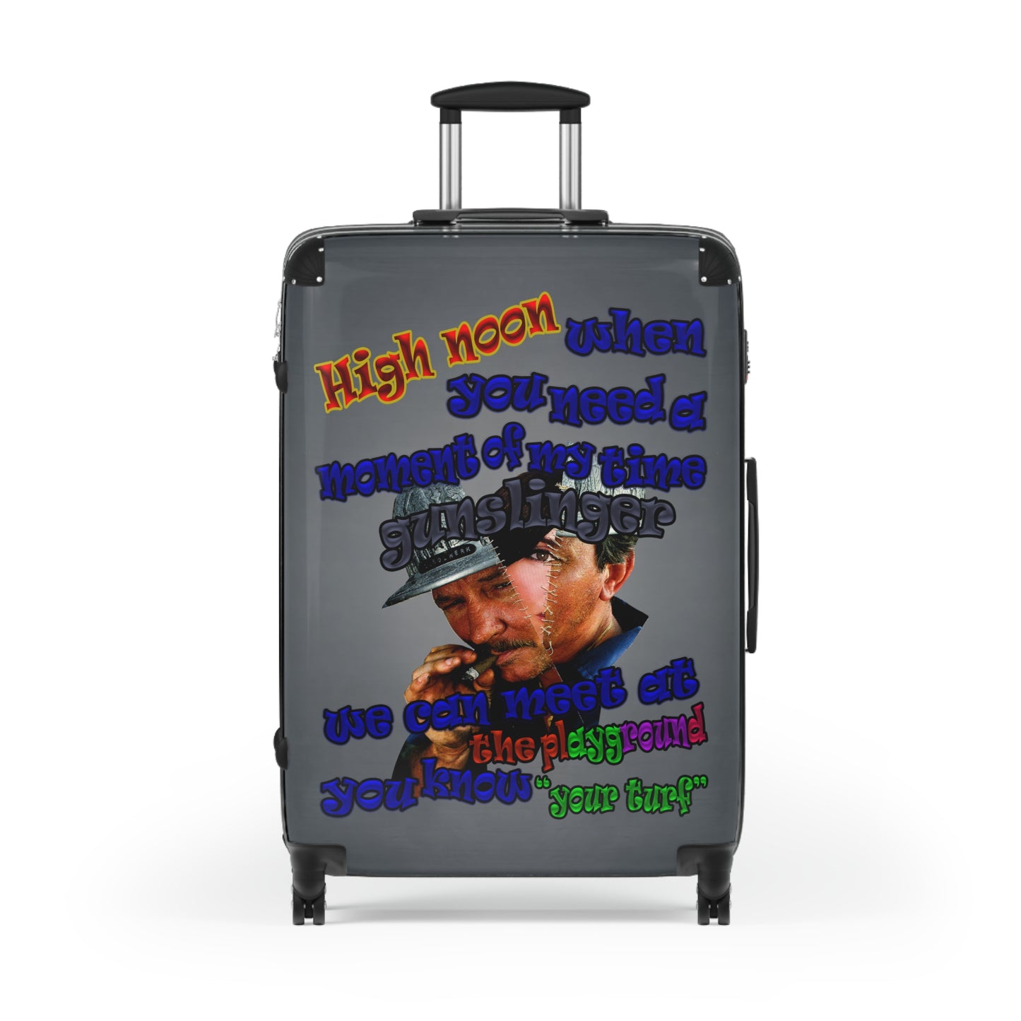 high noon - Suitcase (grey-light grey)