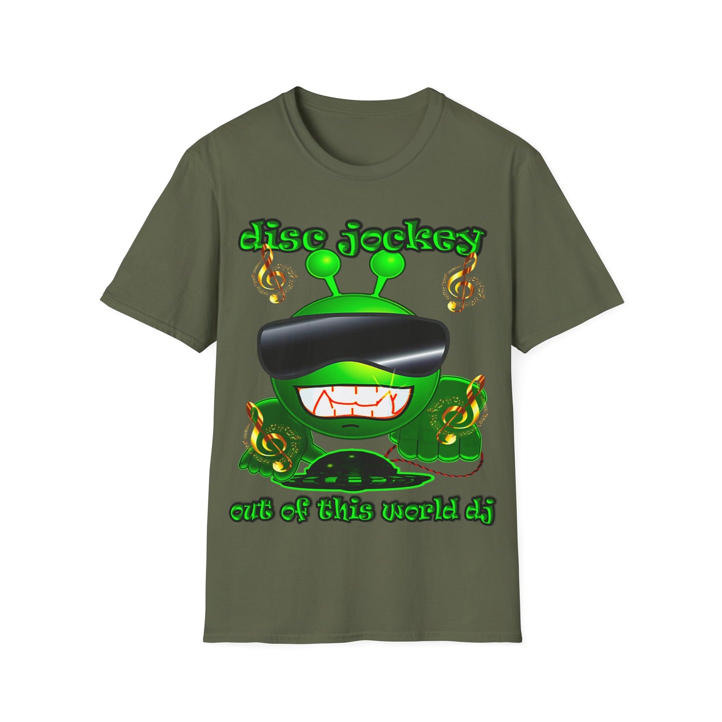 disc jockey - Unisex Softstyle T-Shirt