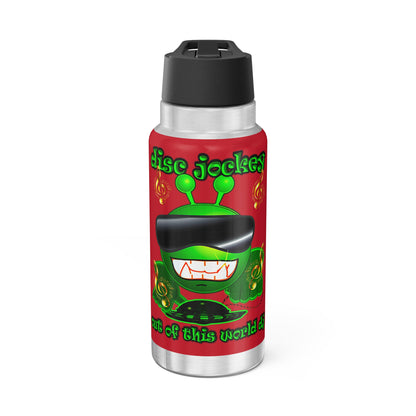 disc jockey - Gator Tumbler, 32oz (dark red)