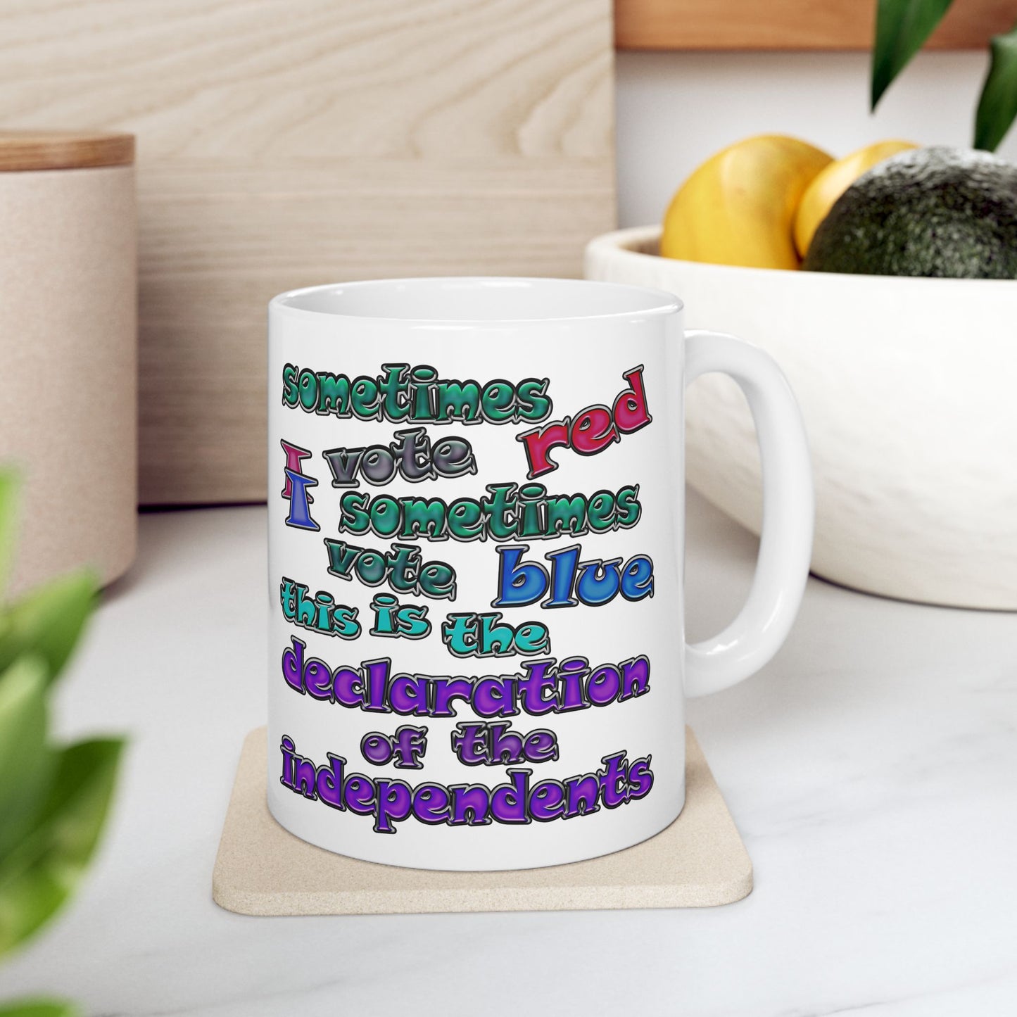 declaration of the independents - White Mug (white)