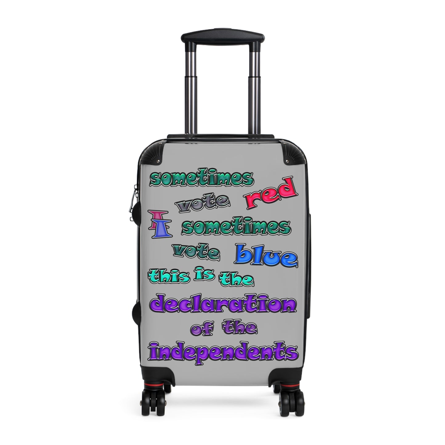 declaration of the independents - Suitcase (light grey)
