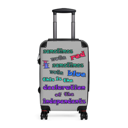 declaration of the independents - Suitcase (light grey)