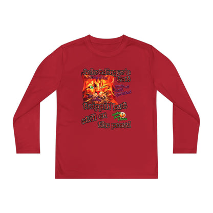 schrodinger's cat - Youth Long Sleeve Competitor Tee