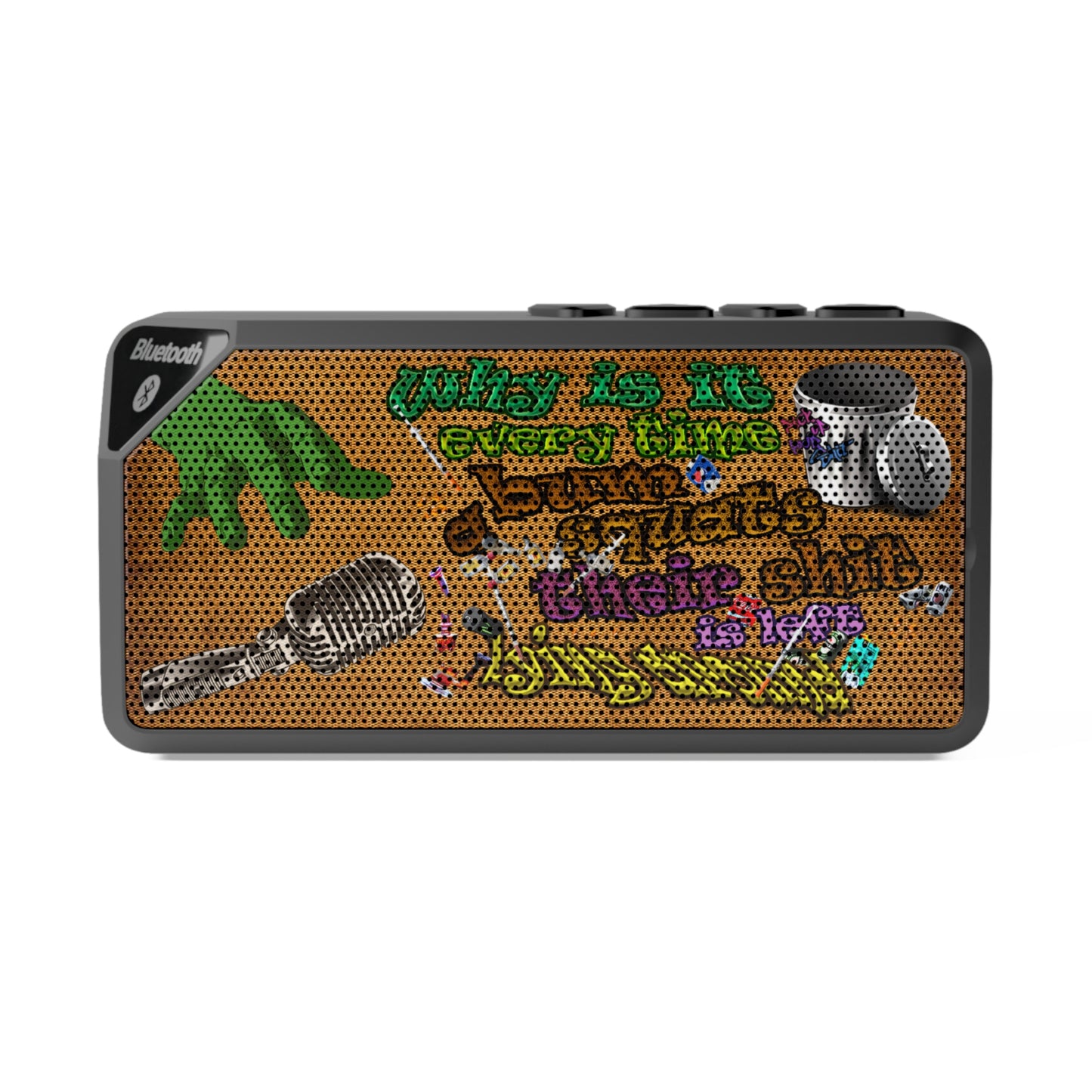 the bum's shit - Jabba Bluetooth Speaker (brown papyrus)