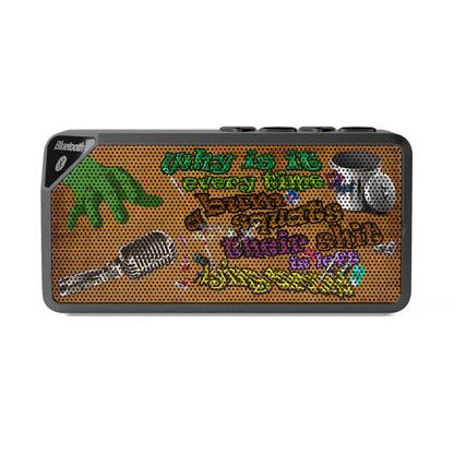 the bum's shit - Jabba Bluetooth Speaker (brown papyrus)